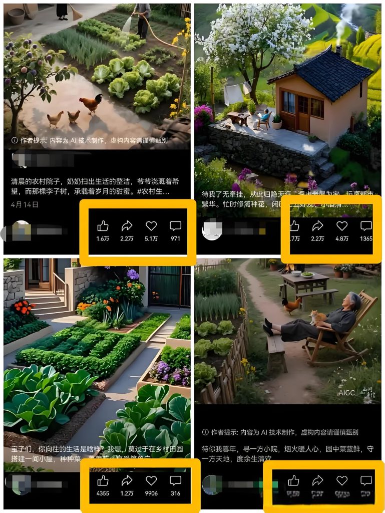 只需3步！教会你用AI制作治愈系农村小院视频！附详细版教程-加成