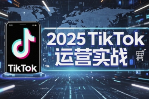 2025TikTok电商运营，掌握TikTok店铺运营核心技巧，实现低成本高转化-加成